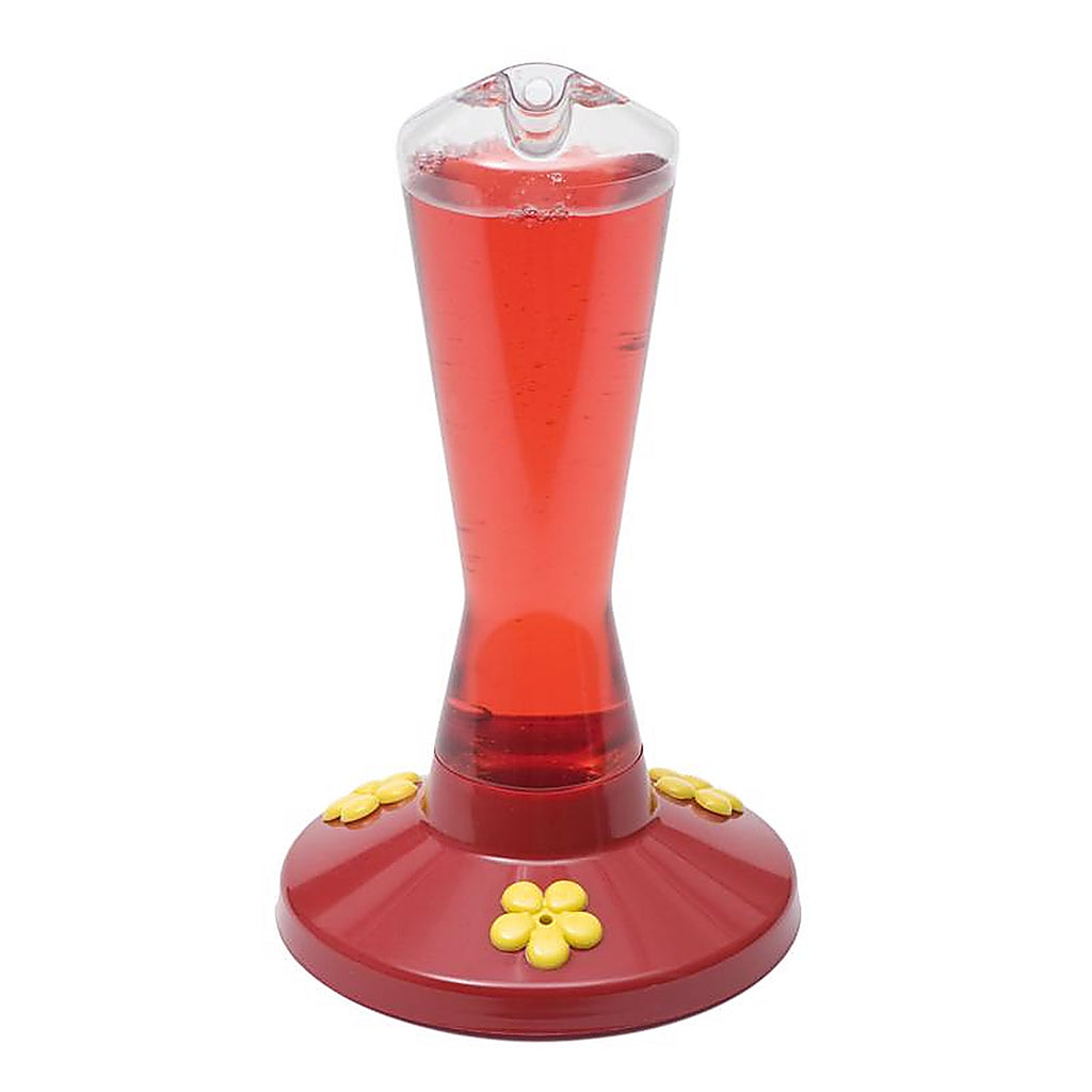 Perky-Pet 211 Hummingbird 8 oz. Plastic Nectar Feeder 3 ports