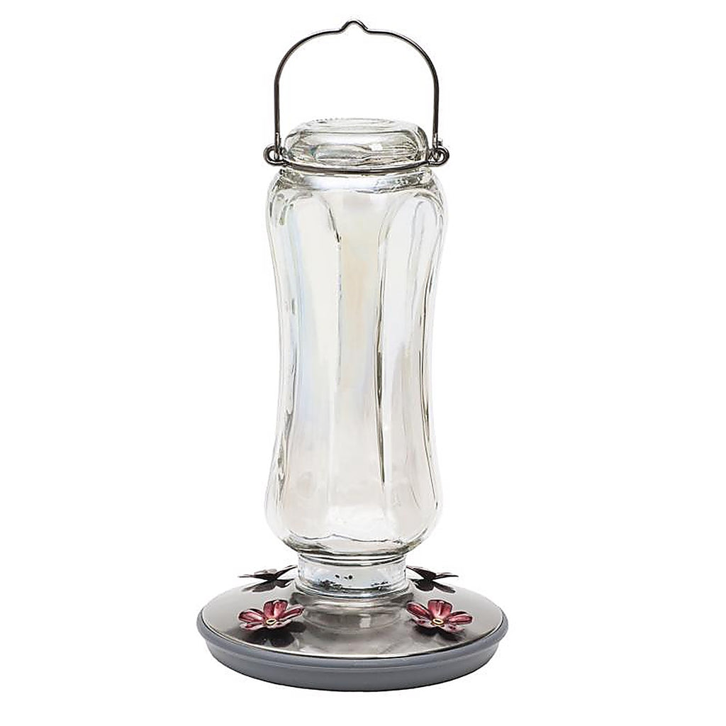 Perky-Pet 8132-2 Hummingbird 16 Glass Nectar Feeder 4 ports