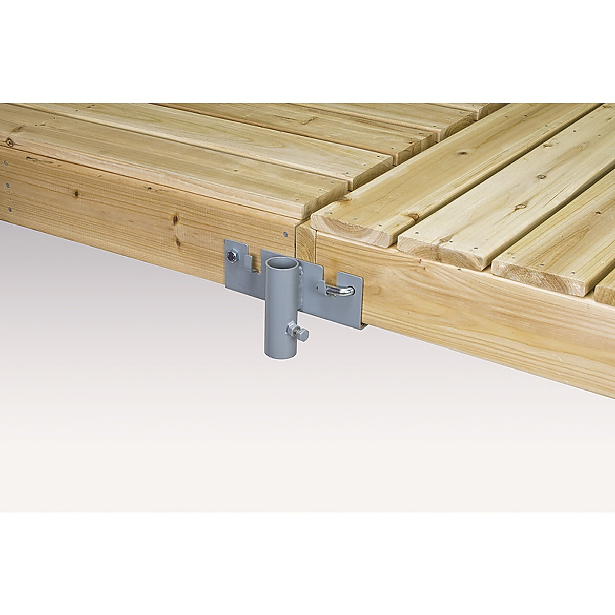 Tommy Docks - A-50001 - Gray Steel Straight Bracket
