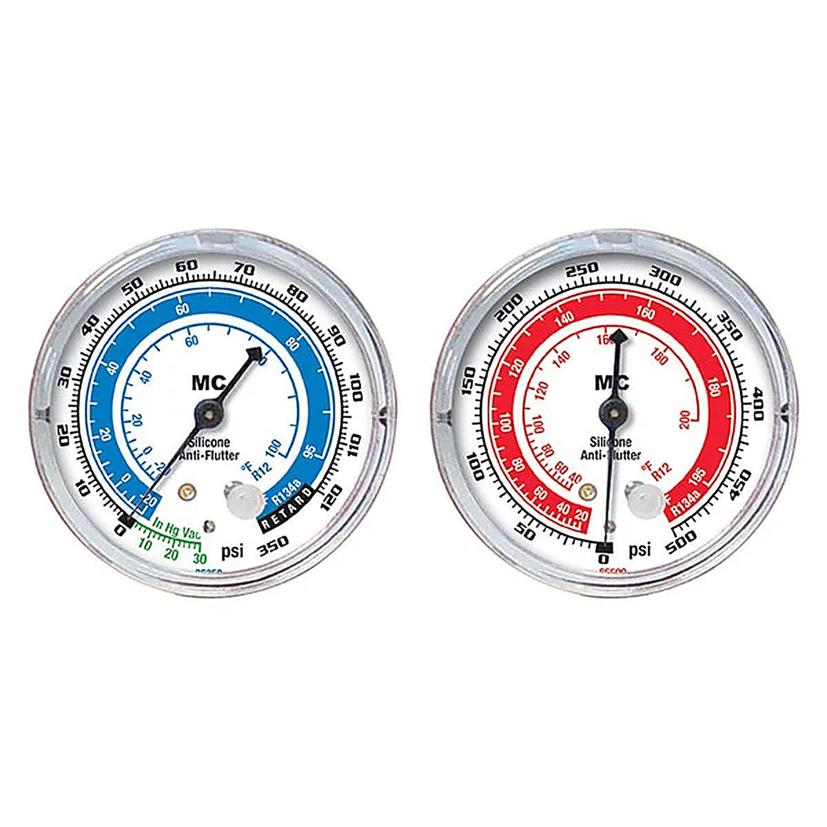 Mastercool 85500 High Side 2-1/2 Gauge for R134a and R12