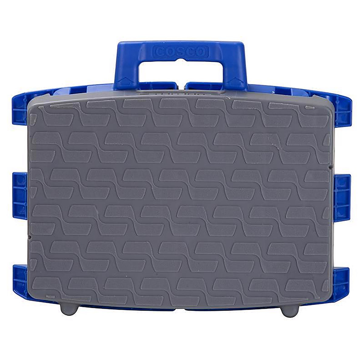 Cosco 11-903-BGR4 8.46 in. H X 14.02 in. W X 9.84 in. D 300 lb. capacity 1 step Plastic Folding Step Stool