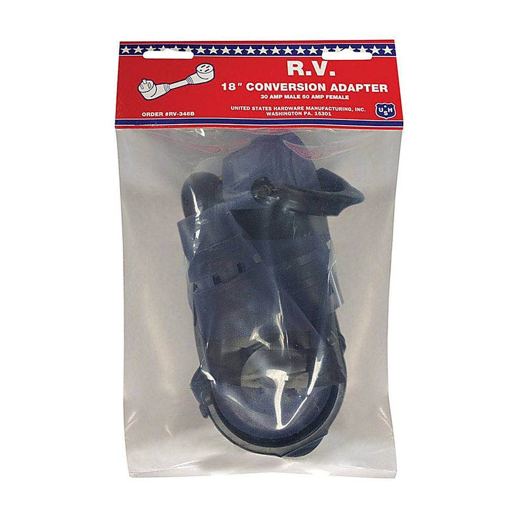 US Hardware RV-346B RV Electrical Conversion Adapter 1/Pack
