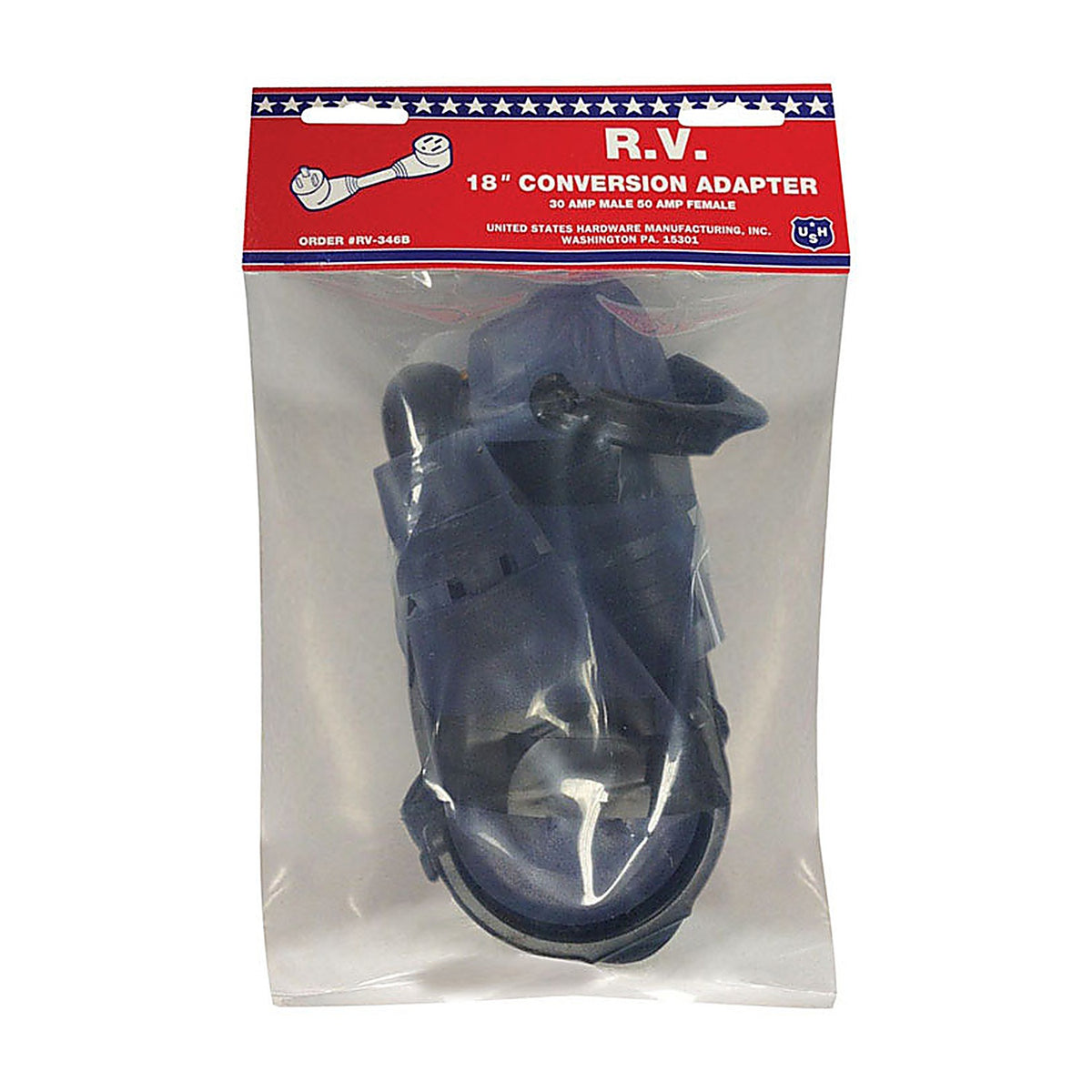 US Hardware RV-346B RV Electrical Conversion Adapter 1/Pack