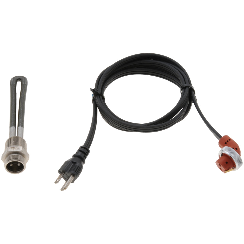 ZeroStart 8603243 Engine Heater, 300W 120V, 3/4in. NPT, Water/Oil, Stainless Steel