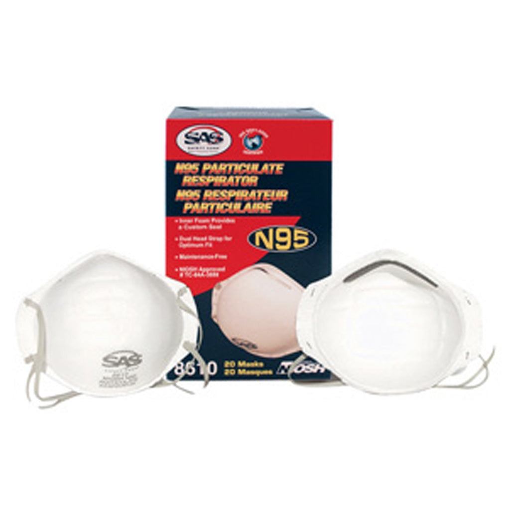 SAS Safety - 8610 - N95 Particulate Respirator