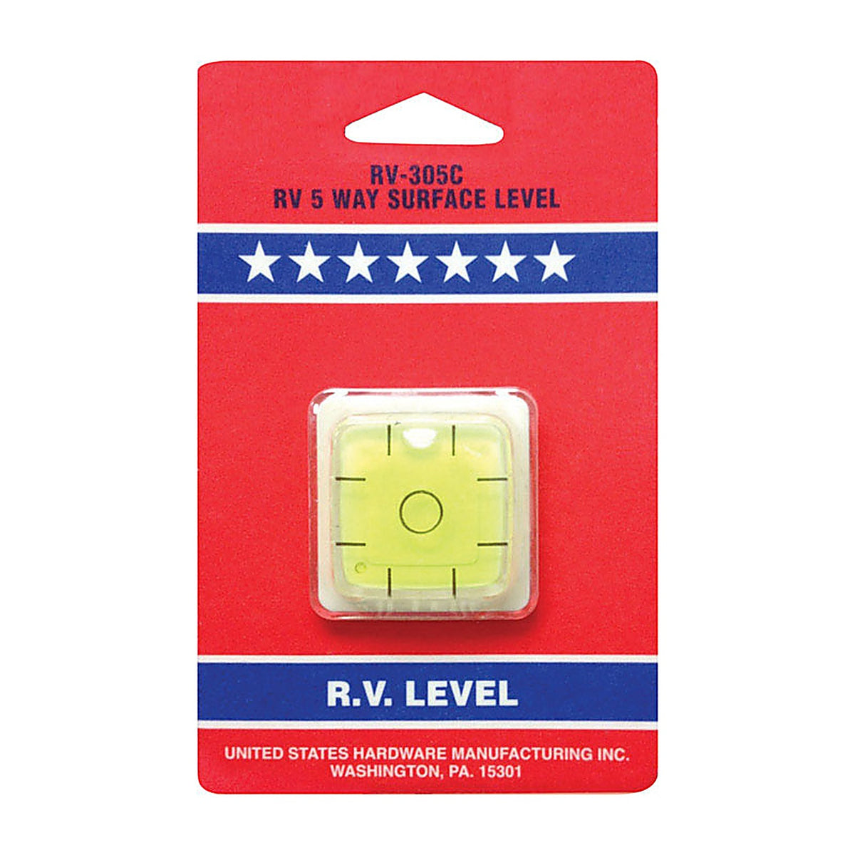 US Hardware RV-305C Surface Level 1/Pack