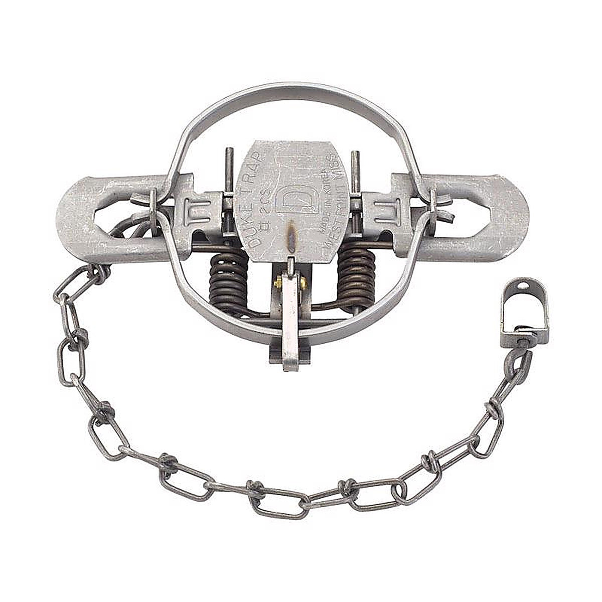 Duke - 490 - #2 Small Foot-Hold Animal Trap for Foxes 1 Pack