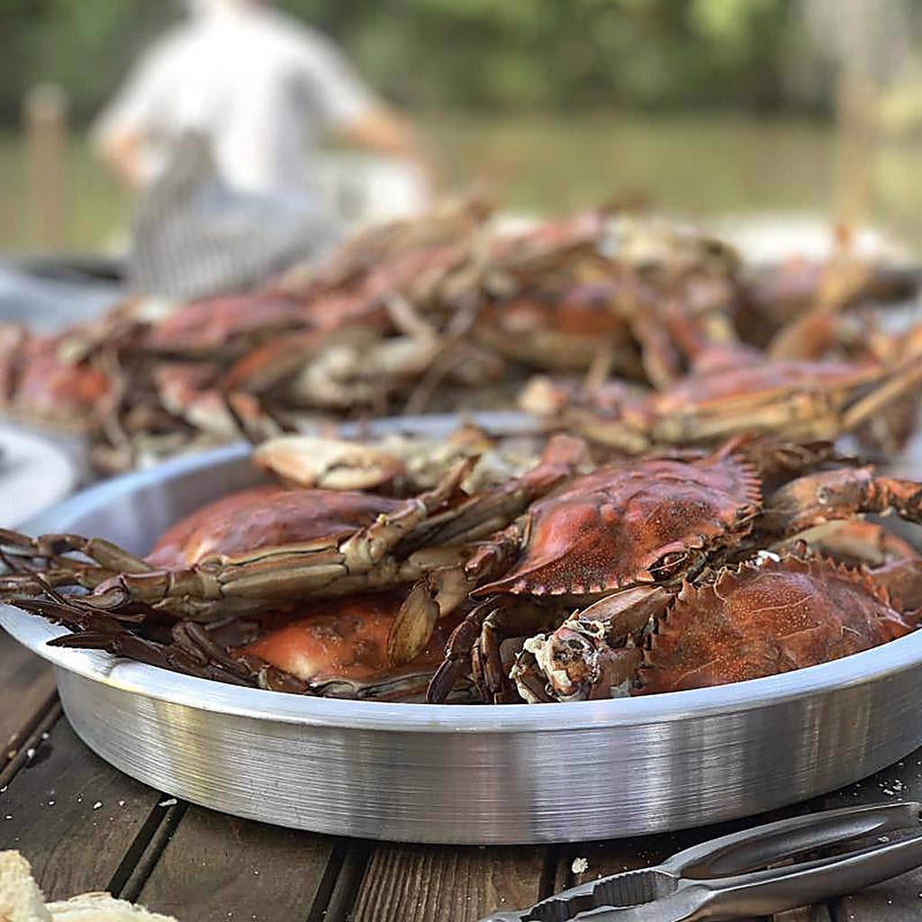 Bayou Classic - 500-588 - Aluminum Serving Tray 14 In. L X 14 In. W 4 Pack