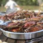 Bayou Classic - 500-588 - Aluminum Serving Tray 14 In. L X 14 In. W 4 Pack