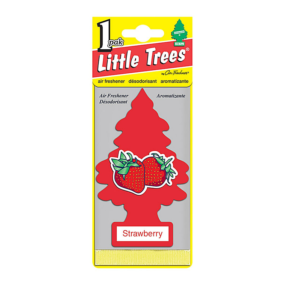 Little Trees U1P-10312 Red Car Air Freshener 1/Pack