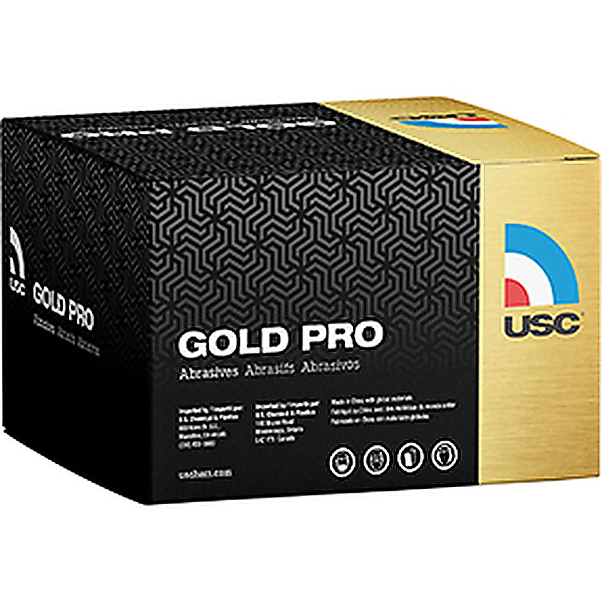 USC Abrasives - 87106 - Gold Pro 80 Grit 2-3/4 Inch X 25yd PSA Abrasive Paper, Roll