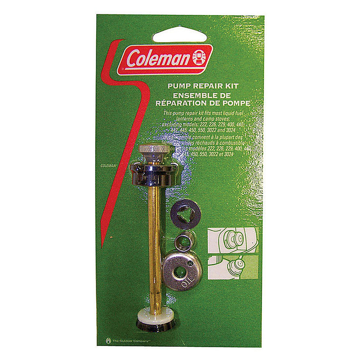 Coleman 3000006400 Assorted Pump Repair Kit .5 in. H X 2 in. W X 8 in. L 1 pk