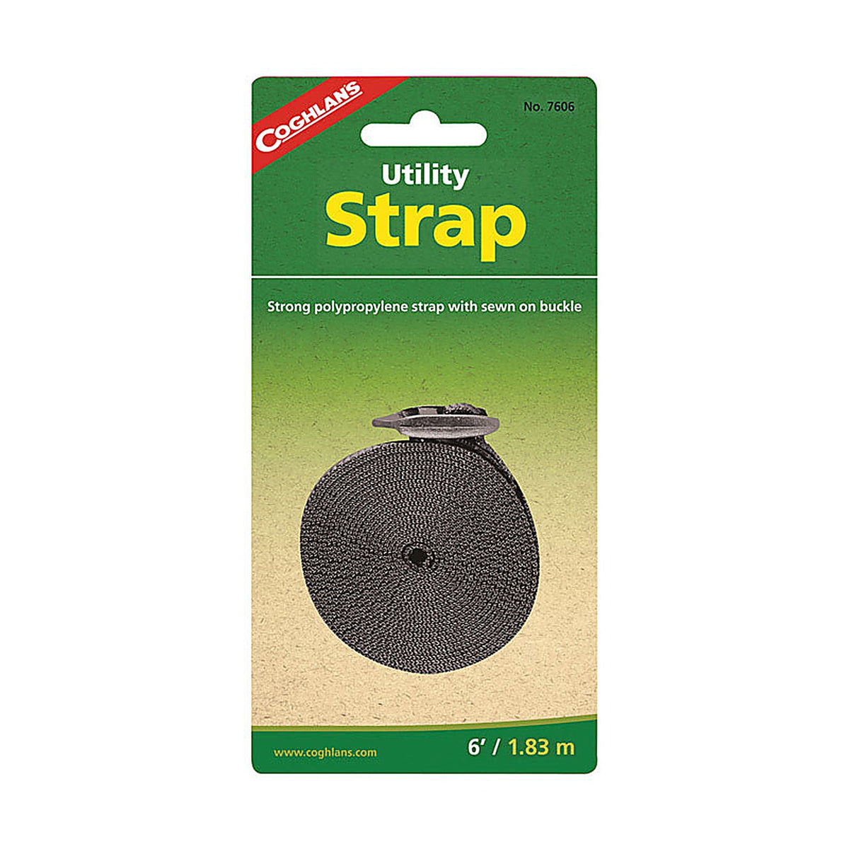 Coghlans 7606 1in. W X 6 ft. L Blue Utility Strap 1 lb