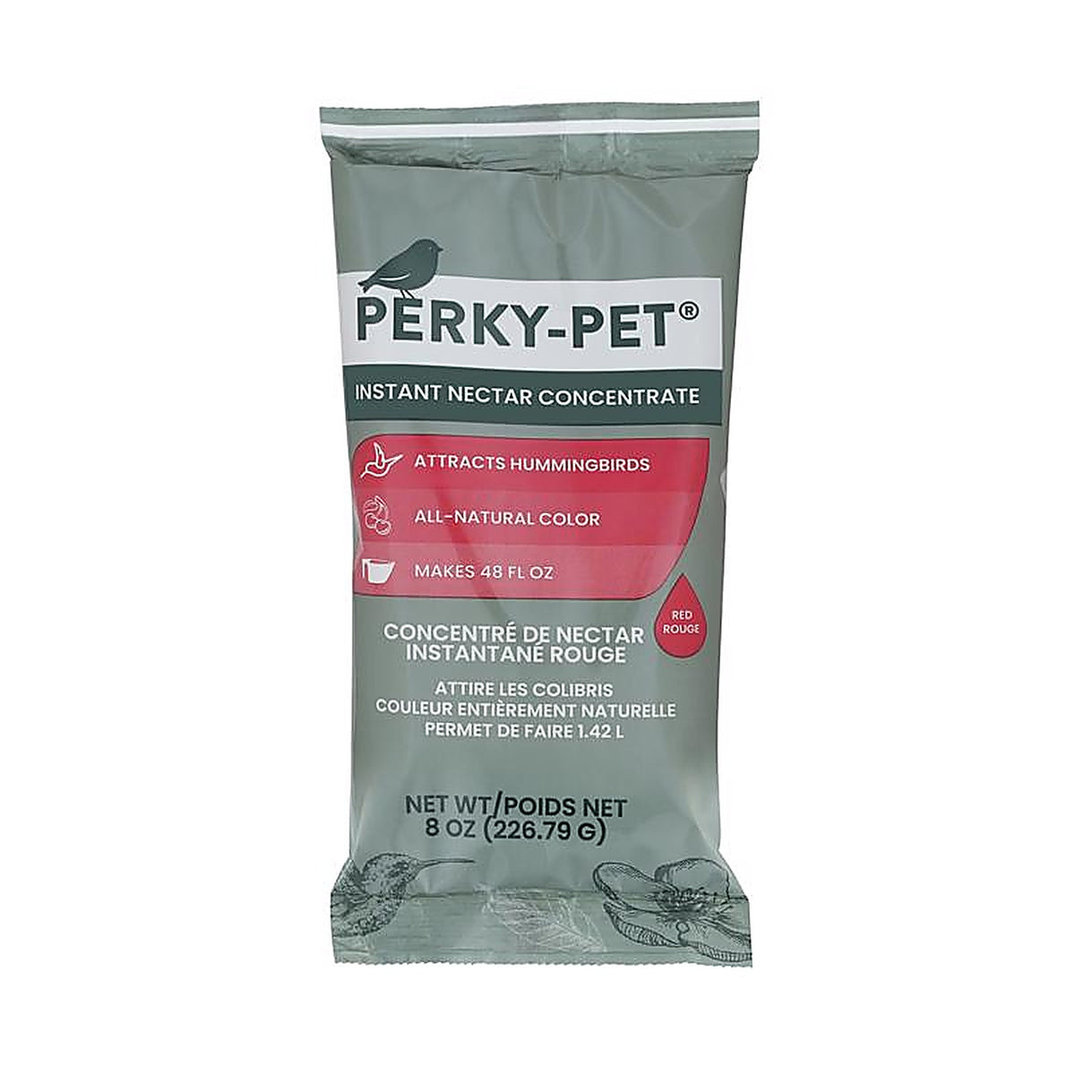 Perky-Pet 240SF Hummingbird Sucrose Instant Nectar Concentrate 8 oz.