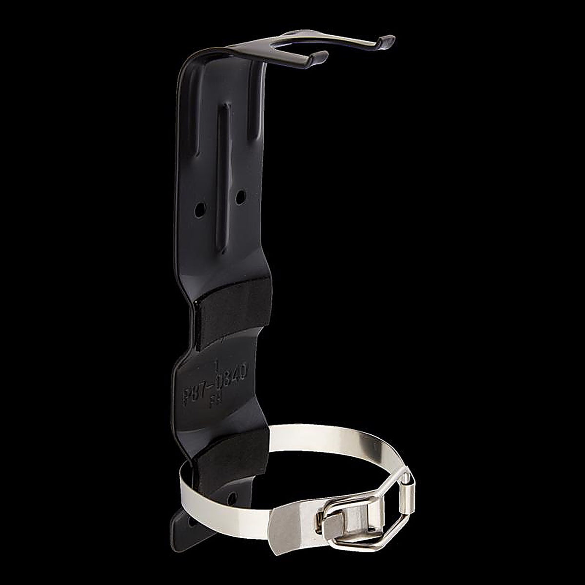 First Alert BRACKET2 Black Steel Fire Extinguisher Bracket 3.63 in. L 2.5 lb