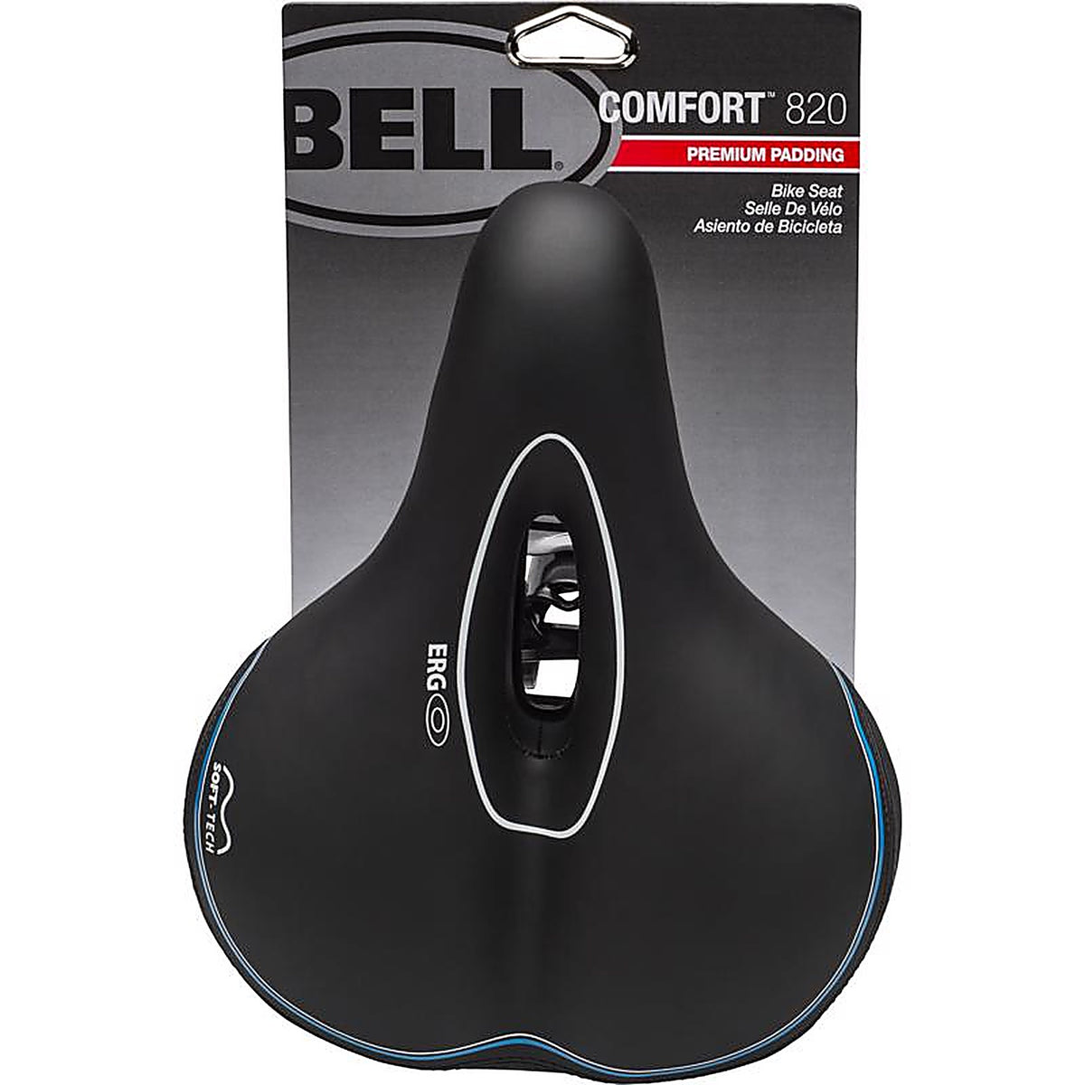 Bell Sports 7120434 Soft Tech Foam/Plastic Bike Seat Black