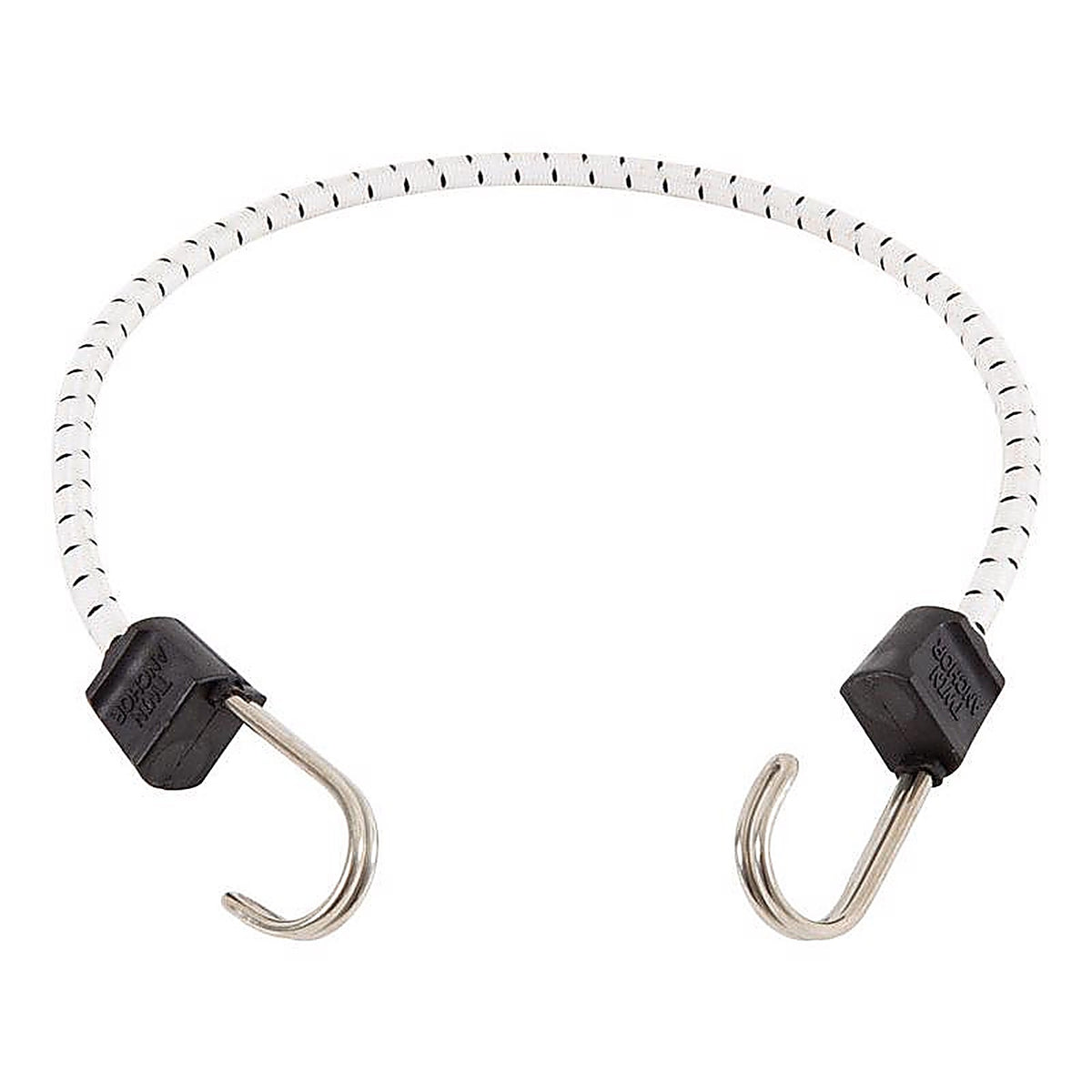 Keeper 06274Z Black/White Bungee Cord 24 in. L x 0.315 in. 1/Pack
