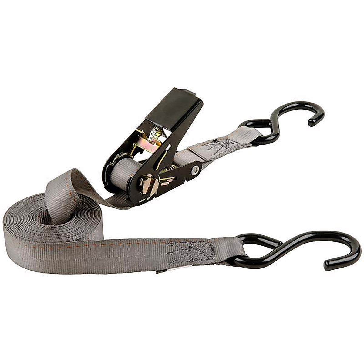 Keeper 89514 1 in. W x 14 ft. L Gray Tie Down w/Ratchet 500 lb. 1/Pack