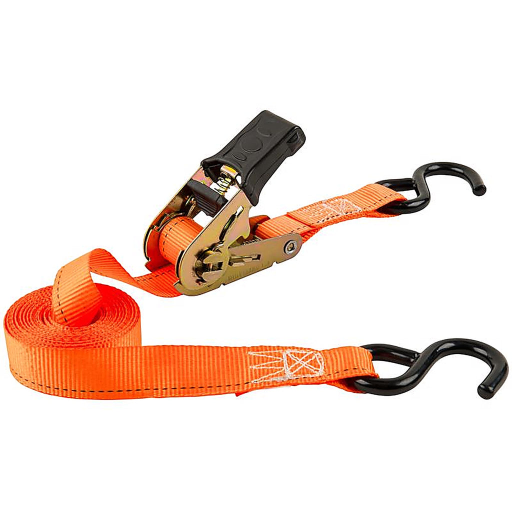 Keeper 89513 1 in. W x 13 ft. L Orange Racheting Tie Down Strap 400 lb. 1/Pack