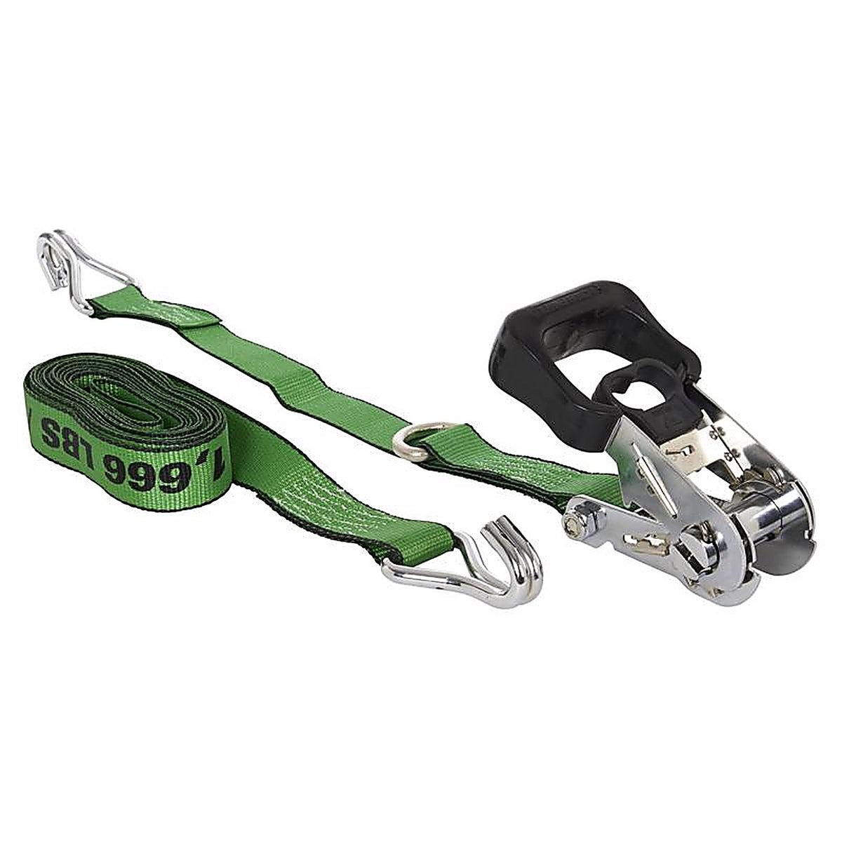 Keeper A47202 1.5 in. W x 16 ft. L Green Tie Down Strap 1666 lb. 1/Pack