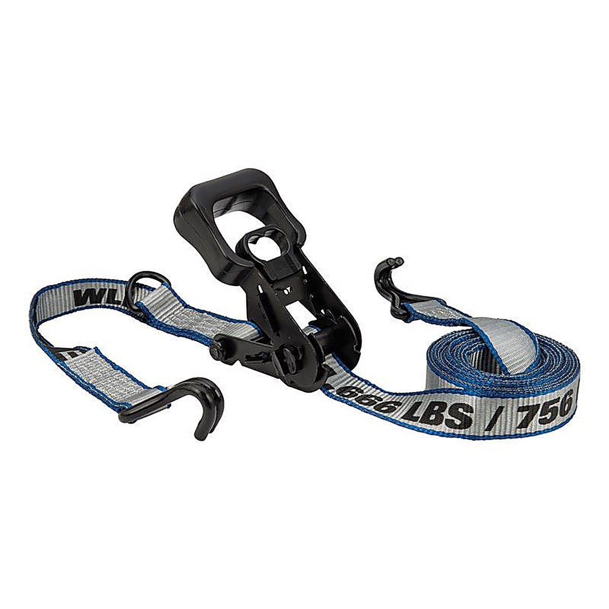 Keeper A47207 1.5 in. W x 14 ft. L Gray Tie Down Strap 1666 lb. 1/Pack