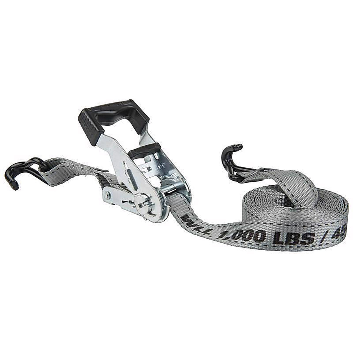 Keeper 5510 1 in. W x 12 ft. L Gray Tie Down Strap 1000 lb. 4/Pack
