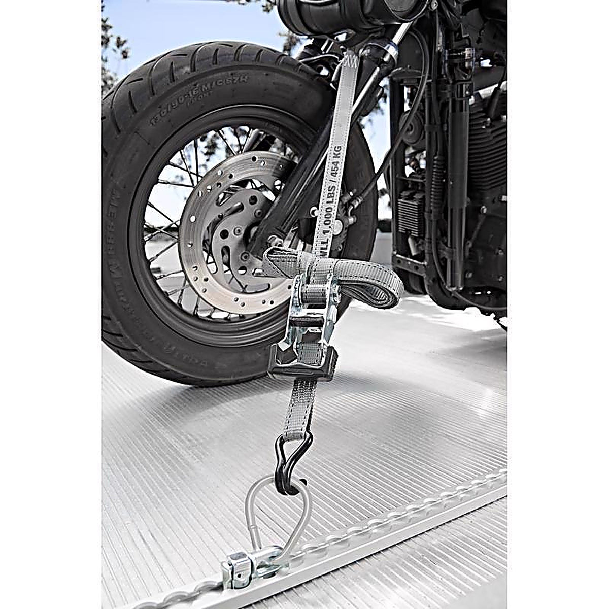 Keeper 5510 1 in. W x 12 ft. L Gray Tie Down Strap 1000 lb. 4/Pack