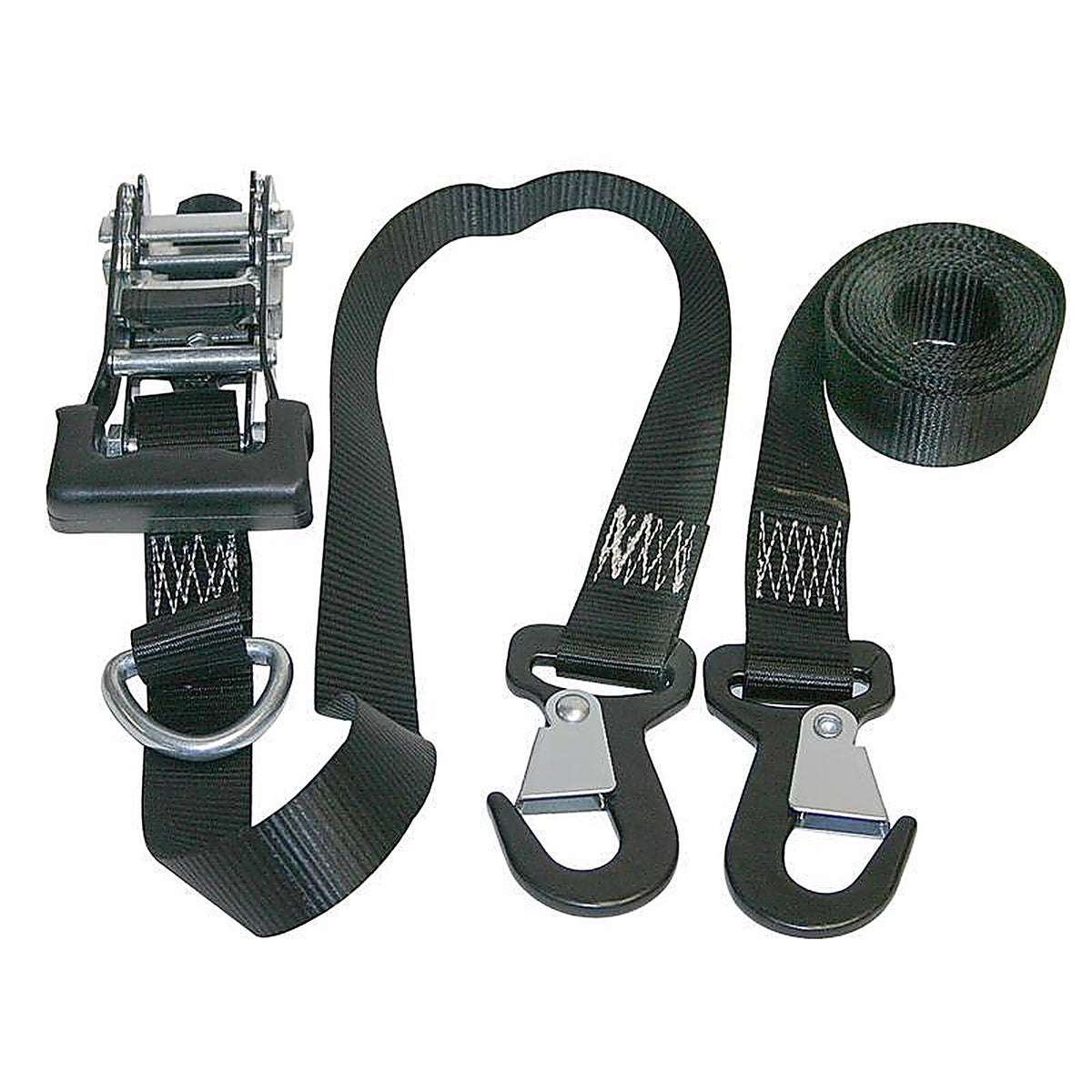 Keeper 5741 1-1/4 in. W x 8 ft. L Black Tie Down Strap 1000 lb. 1/Pack