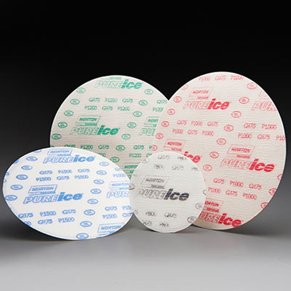 Norton 88716 Pure Ice 6in. NorGrip Disc, Blue, P1500