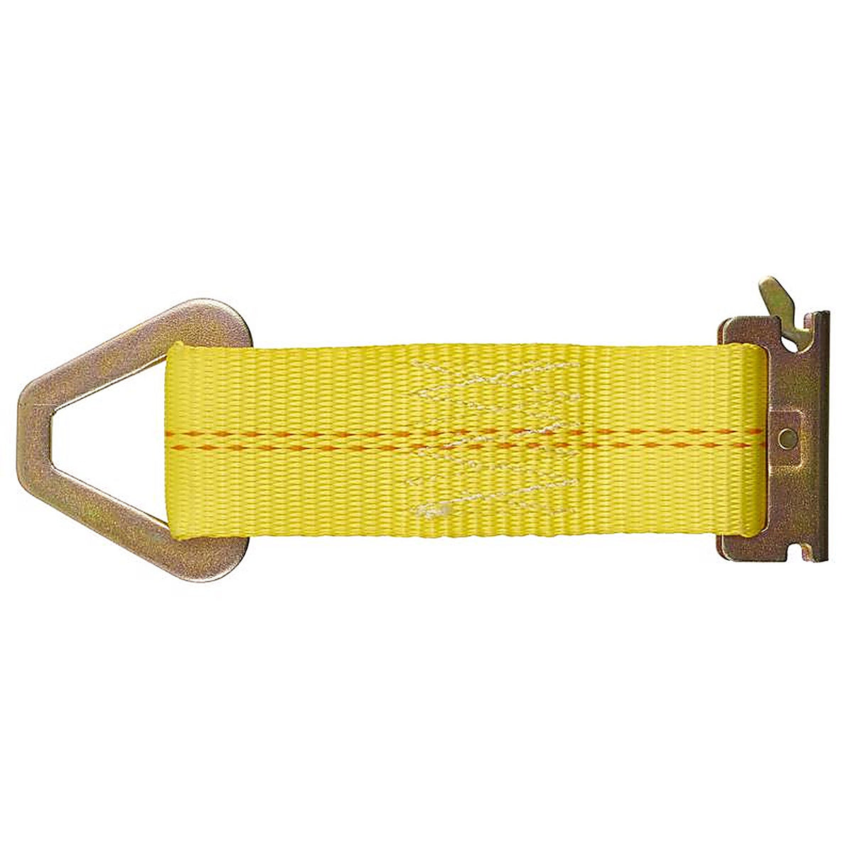 Keeper 47801 2 in. W x 7 in. L Yellow E-Track Tie-Off 2000 lb. 1/Pack