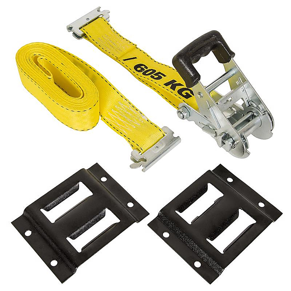 Keeper 89350 1.75 in. W x 15 ft. L Yellow Tie Down Strap 1333 lb. 1/Pack