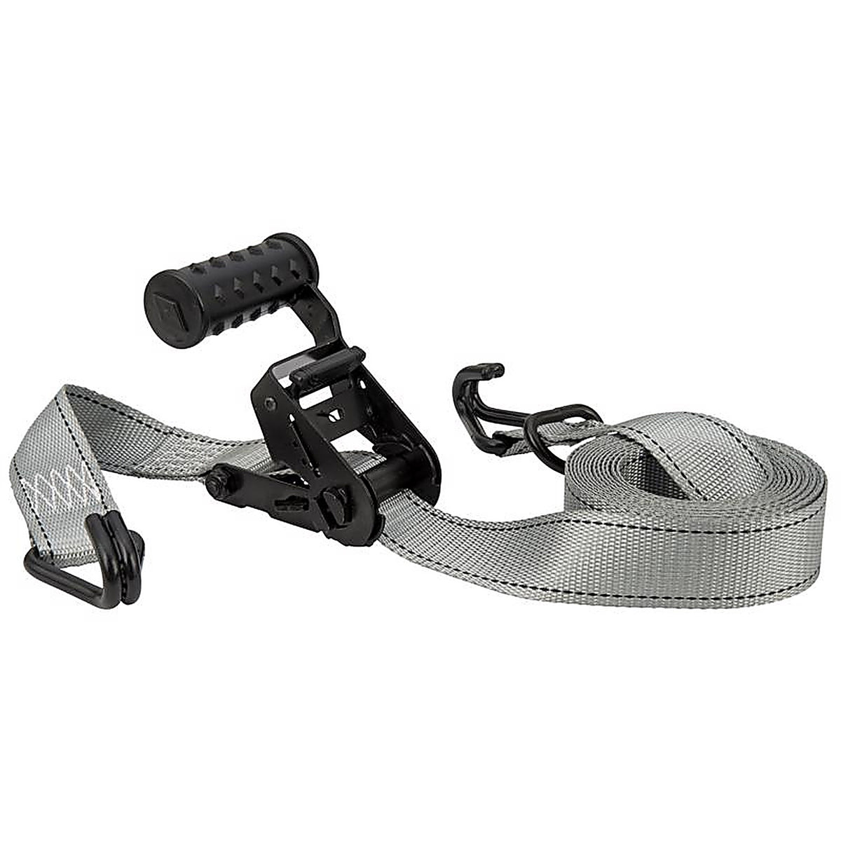 Keeper 45545 1.5 in. W x 12 ft. L Gray Tie Down w/Ratchet 1000 lb. 1/Pack