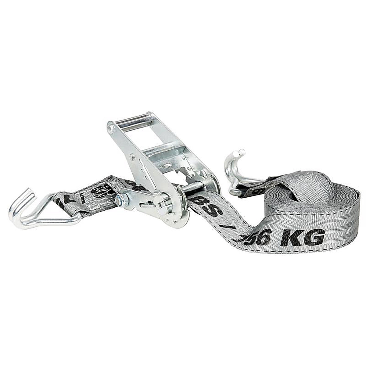 Keeper 89519 1.75 in. W x 15 ft. L Yellow Tie Down w/Ratchet 1666 lb. 1/Pack