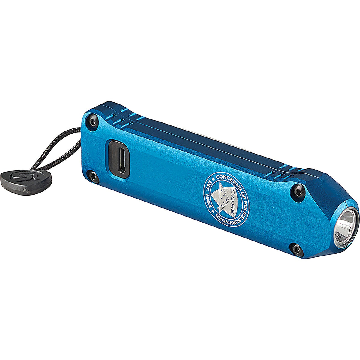 Streamlight - 88825 - C.O.P.S. Wedge XT - Includes USB-C Cord, Pocket Lanyard - Blue