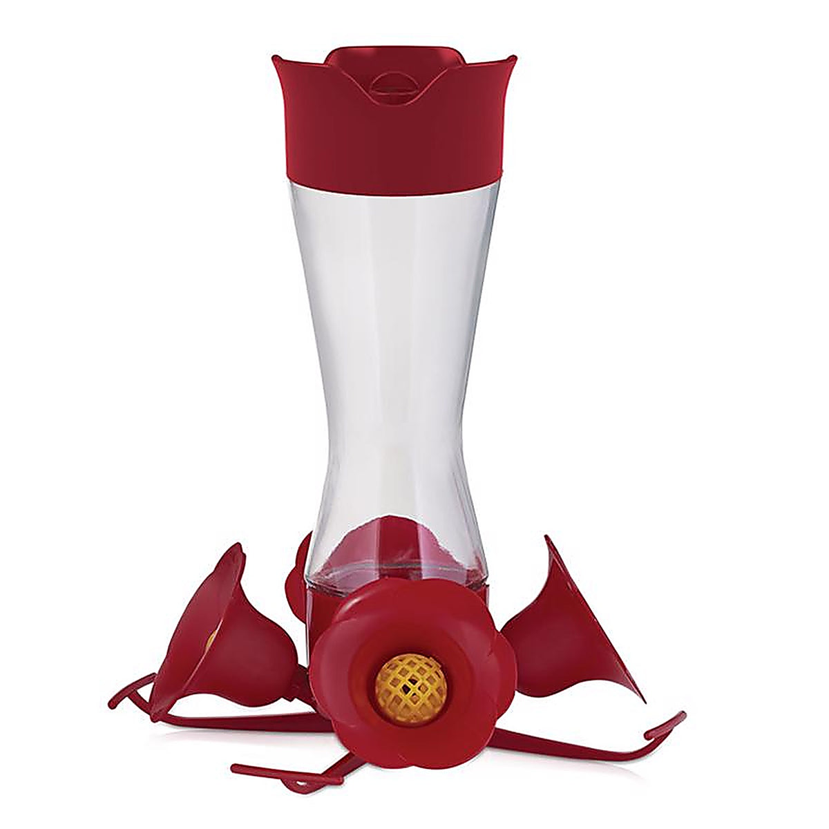 Perky-Pet 203CPBN-2 Hummingbird 8 oz. Glass/Plastic Nectar Feeder 4 ports