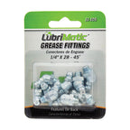 Lubrimatic - 11105 - 45 Degree Grease Fittings 10 Pack