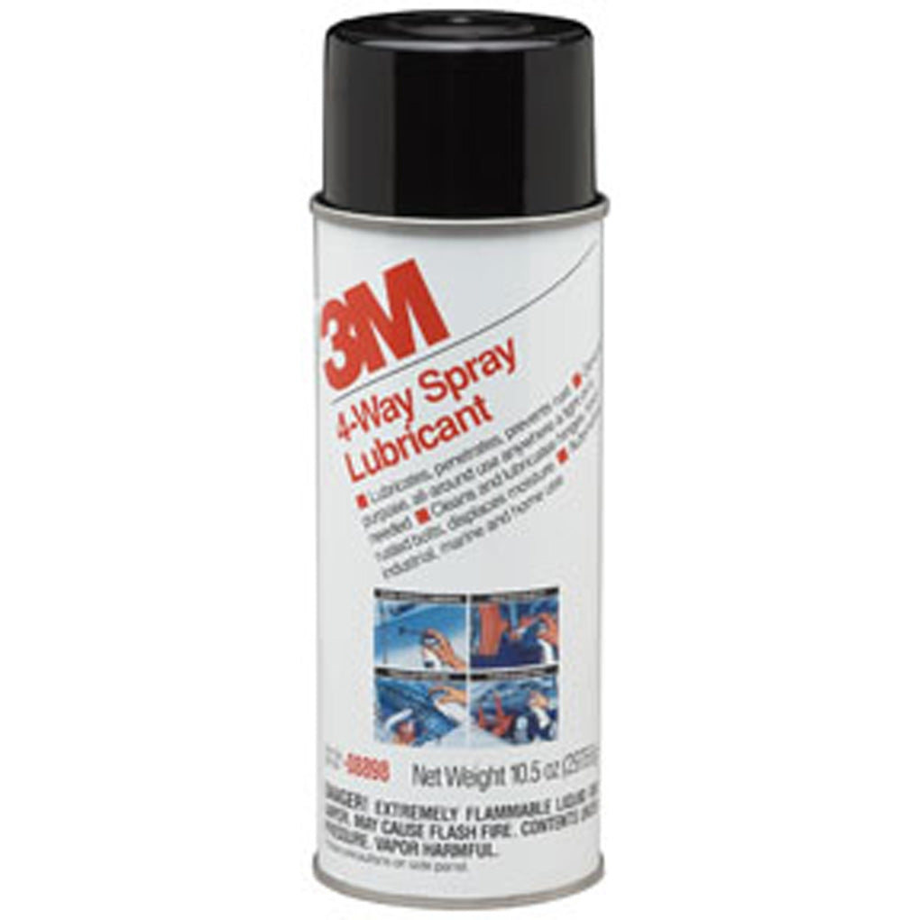 3M 08898 4 Way Spray Lubricant & Penetrant 08898, 10.5 oz Net Wt