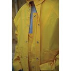 Boulder Creek 61312CM Yellow PVC-Coated Rayon Three Piece Rain Suit