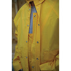 Boulder Creek 61314CM Yellow PVC-Coated Rayon Three Piece Rain Suit