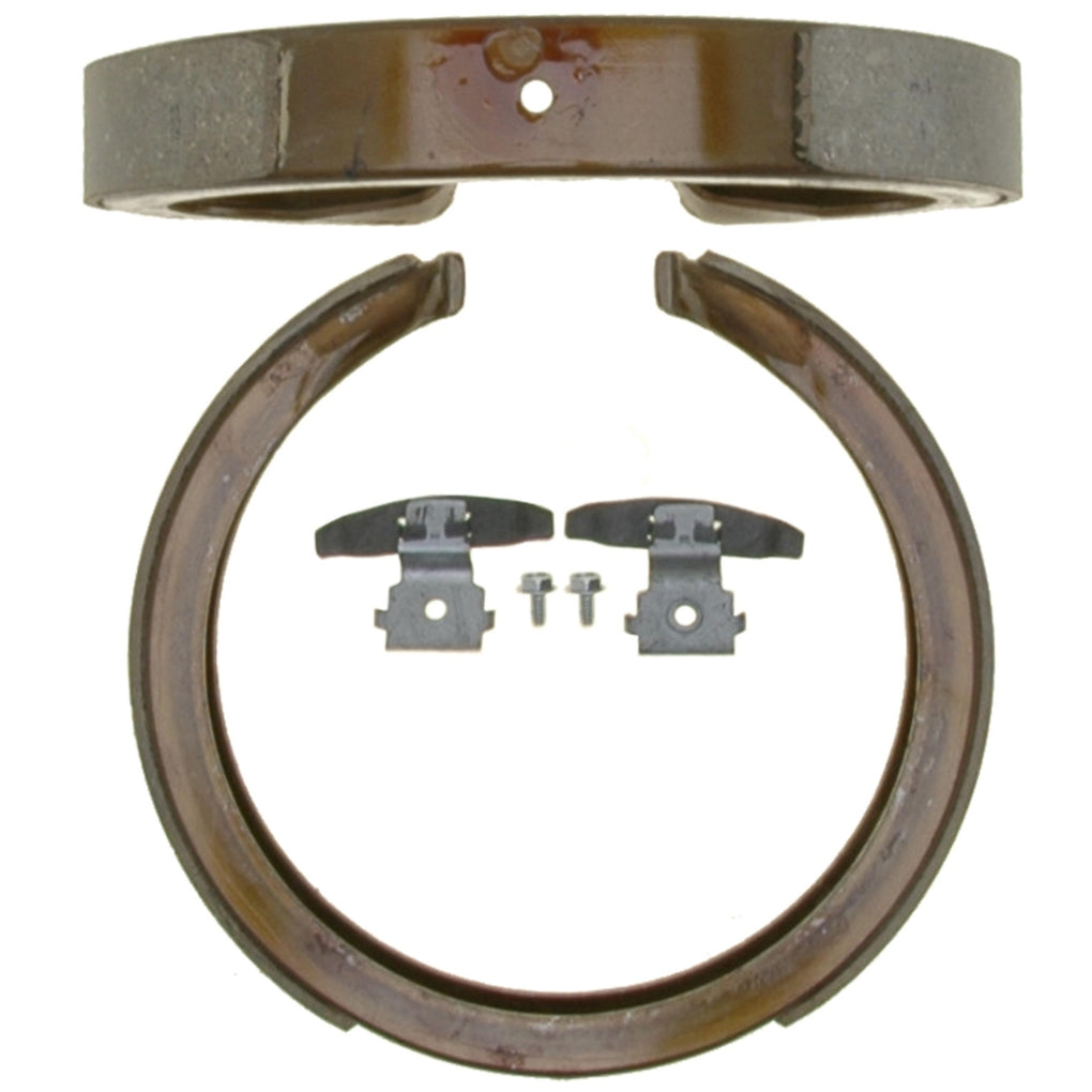 ACDelco 17781B Gold Bonded Rear Drum In-Hat Parking Brake Shoe Set 89033999