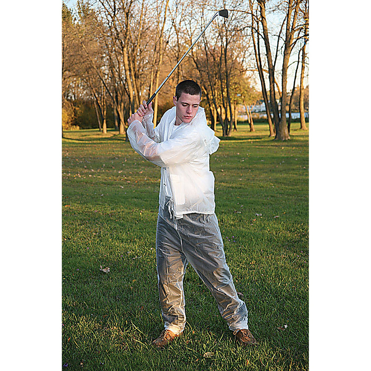 Boulder Creek 61102CM Clear Vinyl Three Piece Rain Suit