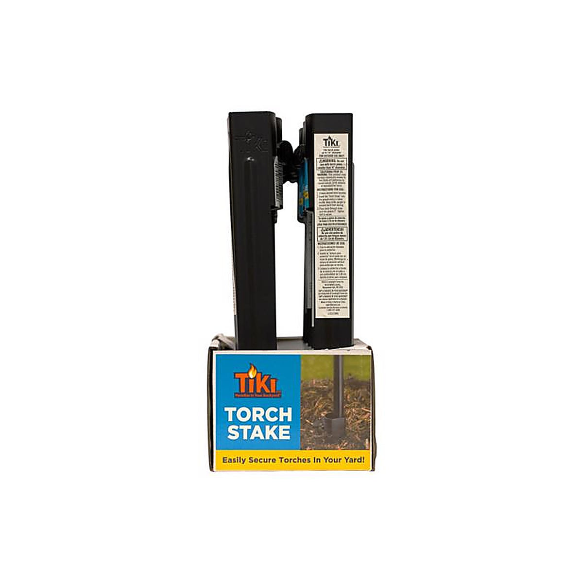 Tiki - 1315005 - Black Metal 10.75 In. Torch Stake Outdoor Torch 1 Piece