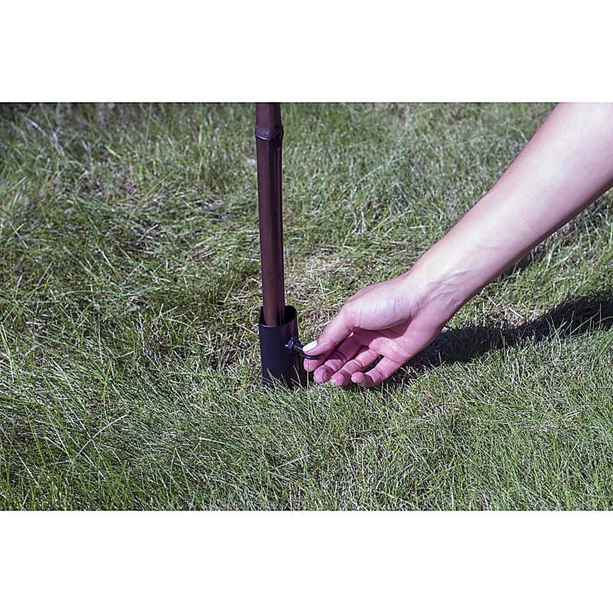 Tiki - 1315005 - Black Metal 10.75 In. Torch Stake Outdoor Torch 1 Piece