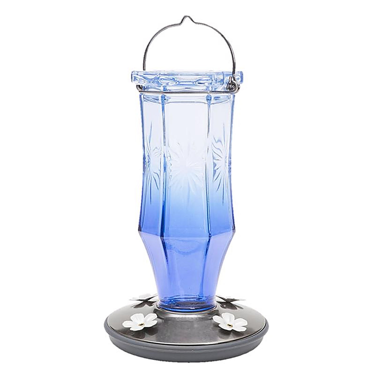 Perky-Pet 8129-2 Hummingbird 16 oz. Glass Nectar Feeder 4 ports