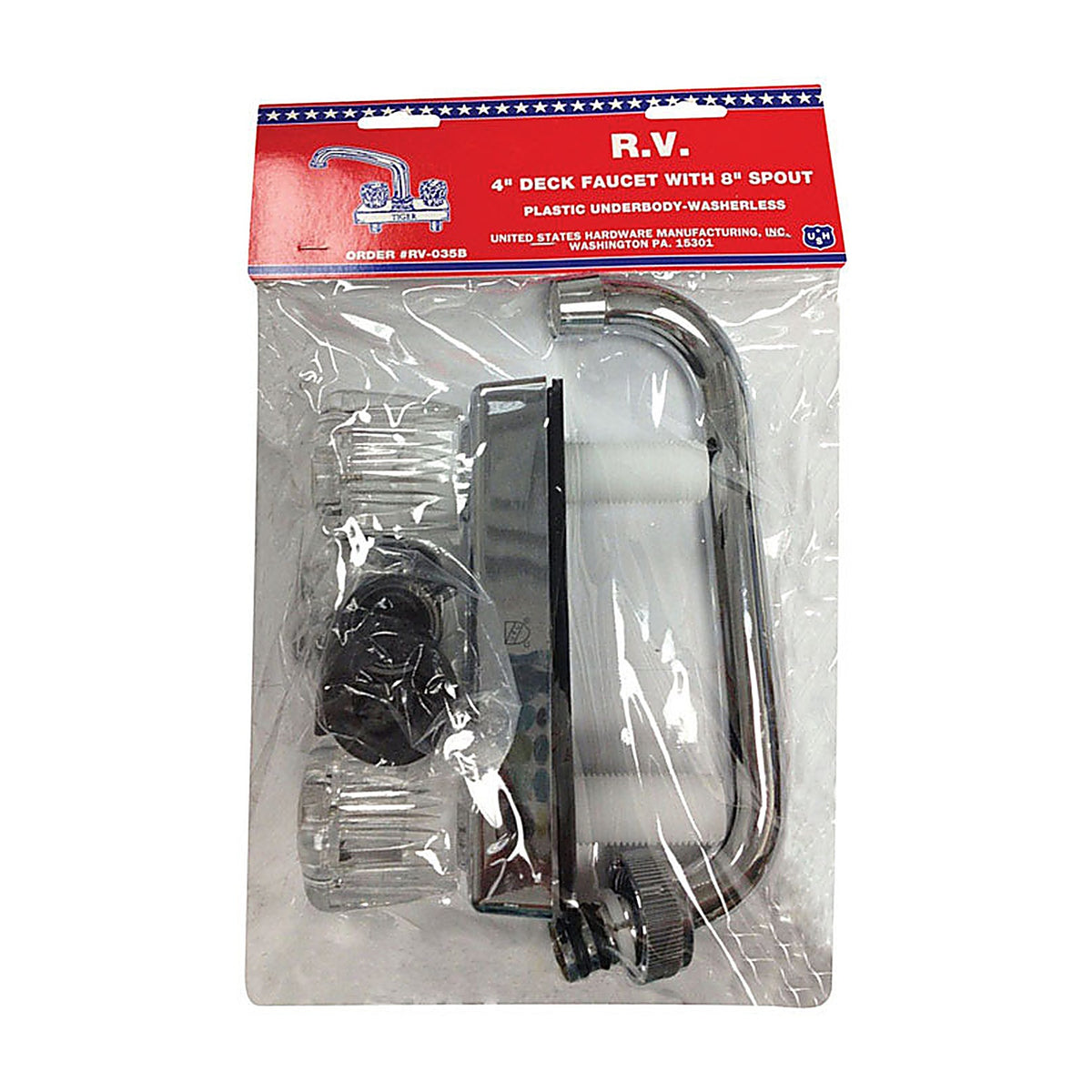US Hardware RV-035B Deck Faucet and Spout 1/Pack