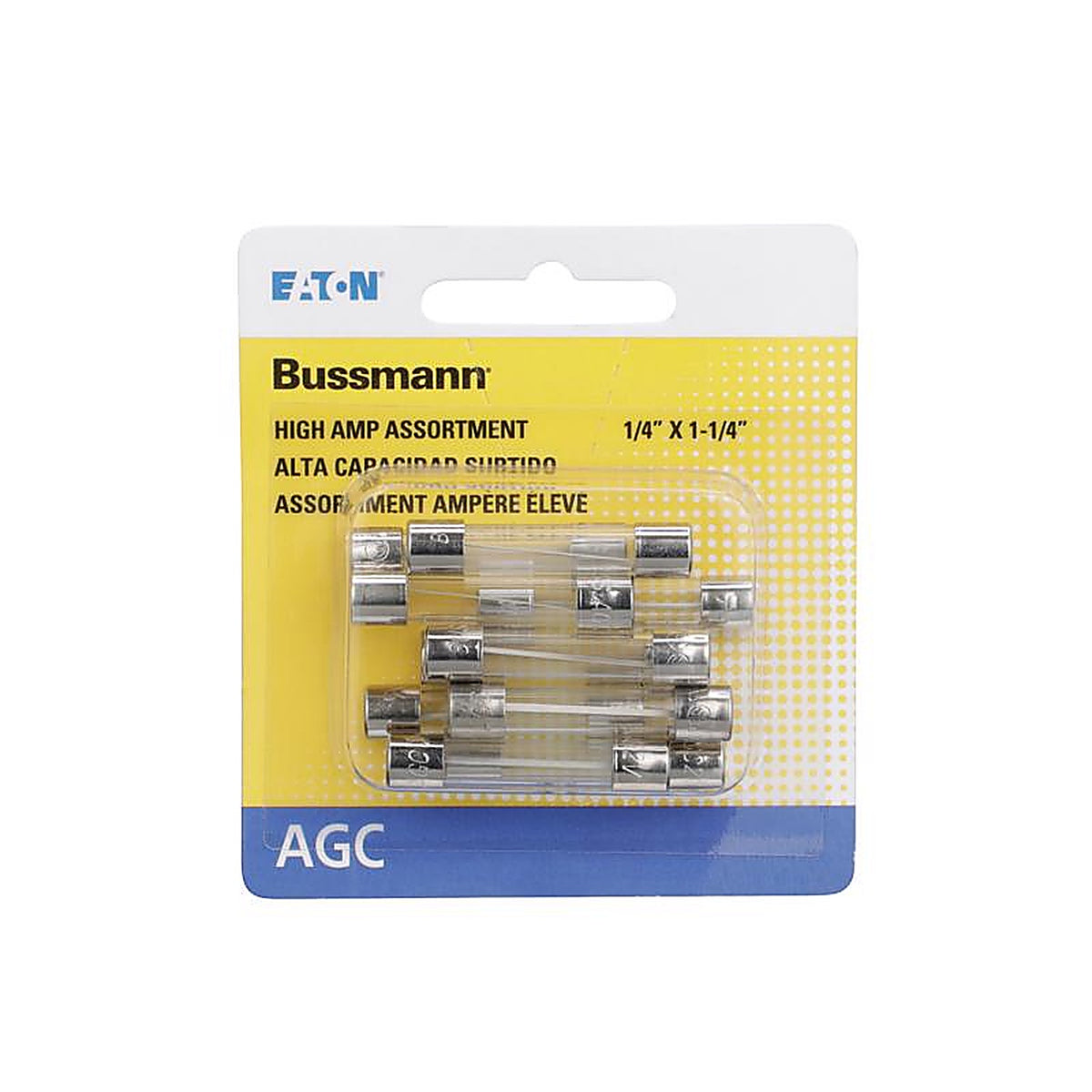 Bussmann BP/AGC-AH10-RP 30 amps AGC Glass Tube Fuse 10/Pack