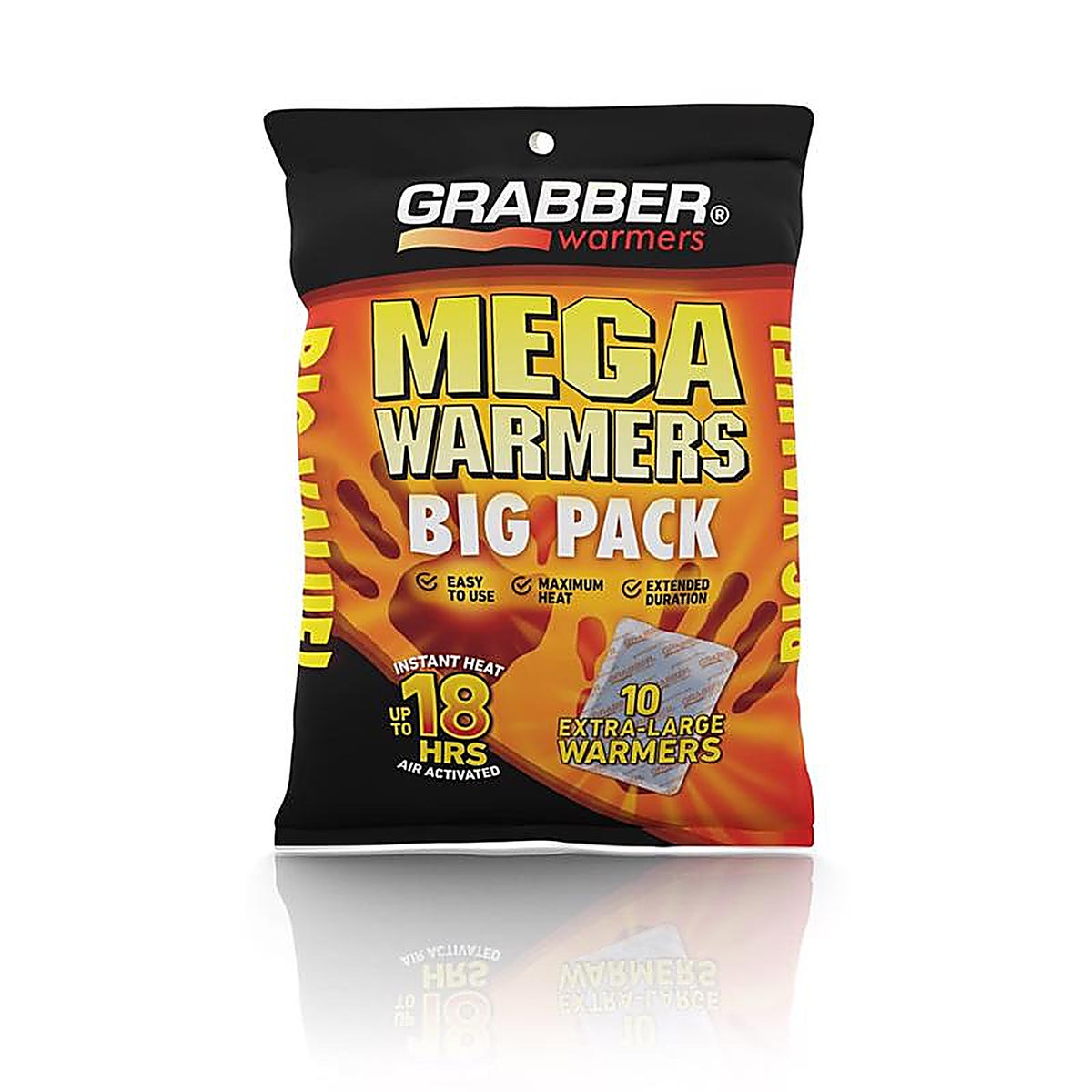 Grabber Warmers - G802200 - Mega Hand Warmer 10 Pack