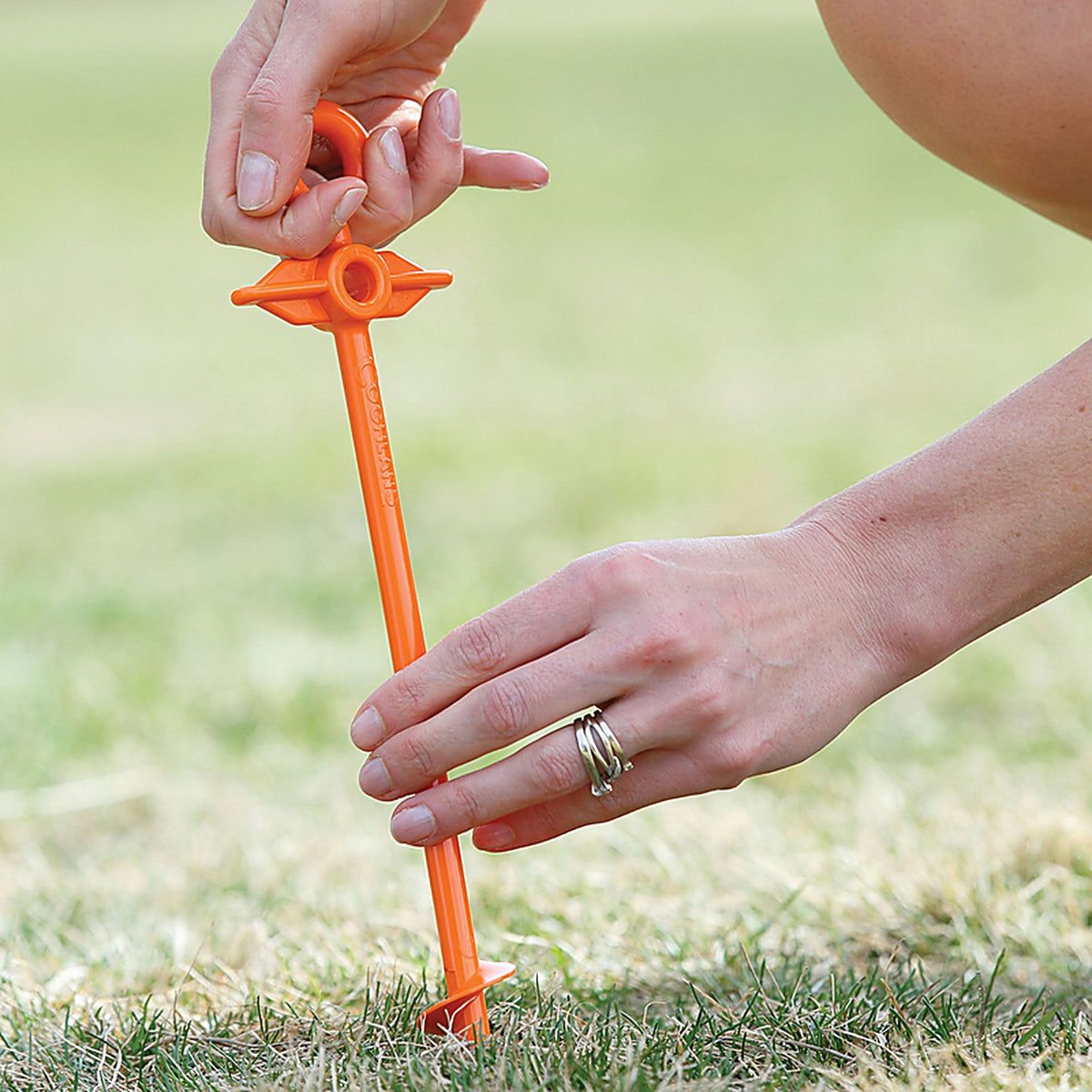 Coghlans 1802 Orange Tent Pegs 12.5in. H x 3.100in. W x 12.600in. L