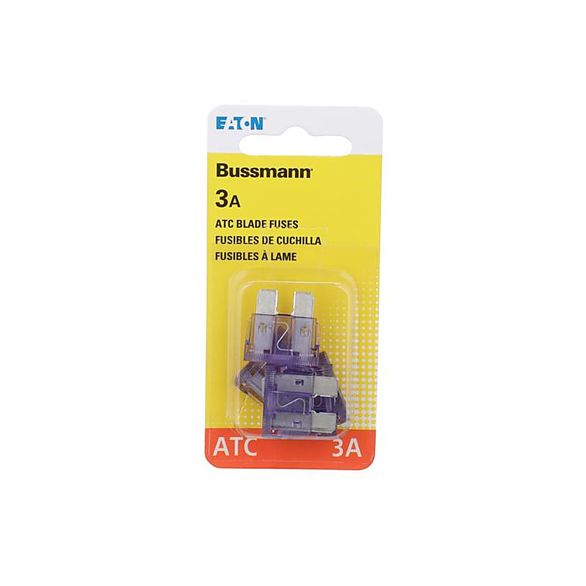 Bussmann BP/ATC-3-RP 3 amps ATC Blade Fuse 5/Pack