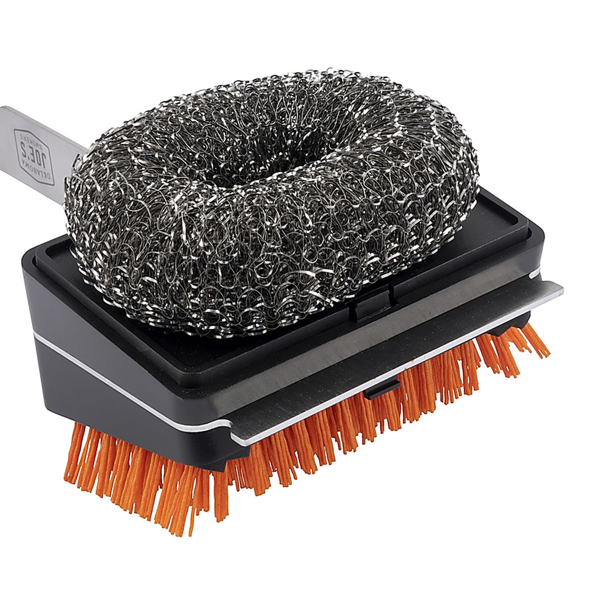 Oklahoma Joes 1517365R06 Blacksmith Grill Brush with Scraper 3.75in. H X 4.75in. L X 3.75in. W